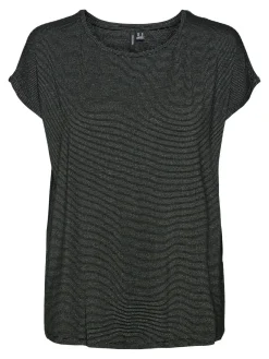 VMLAVA PLAIN SS TOP LUREX STRIP GA