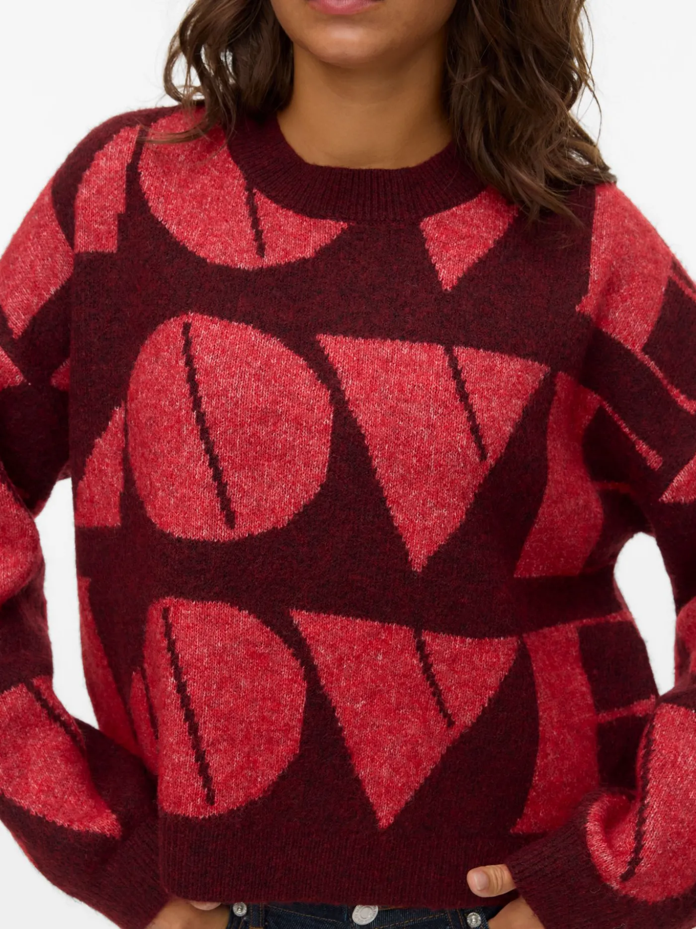 VMLOVE LS O-NECK PULLOVER BOO