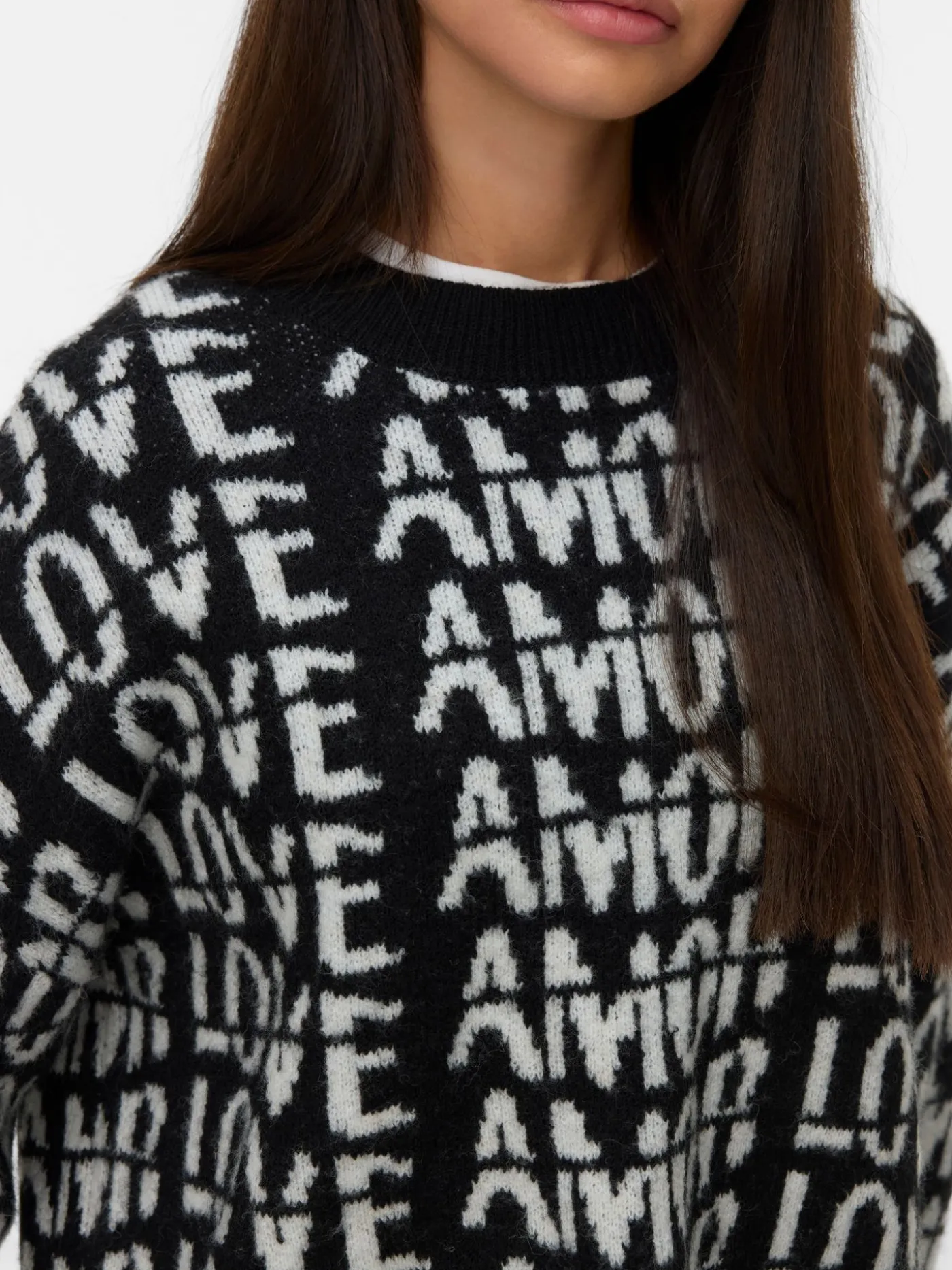 VMLOVE LS O-NECK PULLOVER BOO