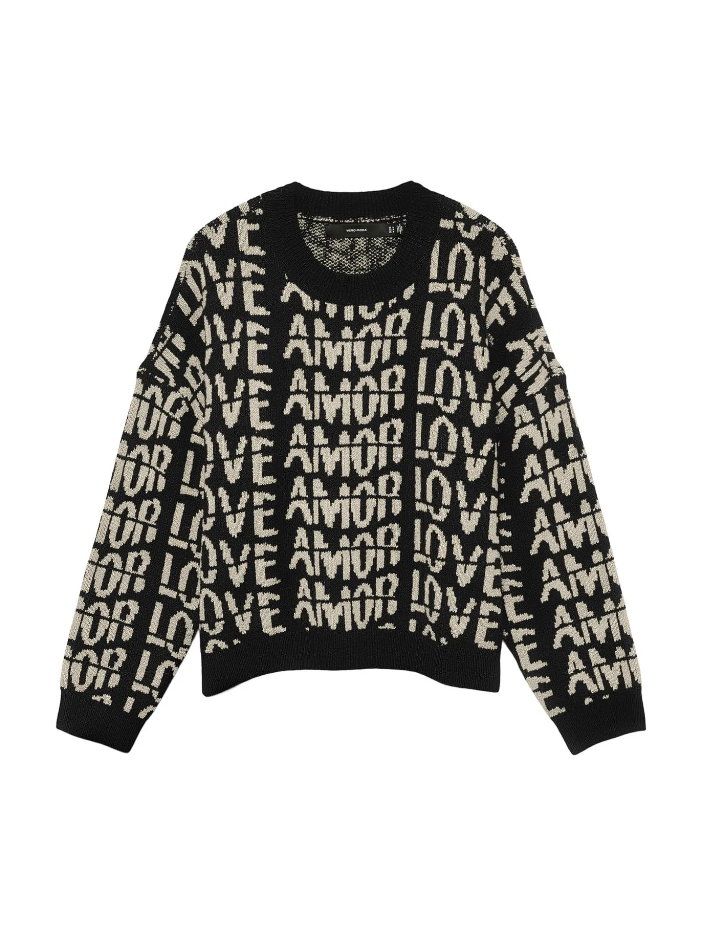 VMLOVE LS O-NECK PULLOVER BOO
