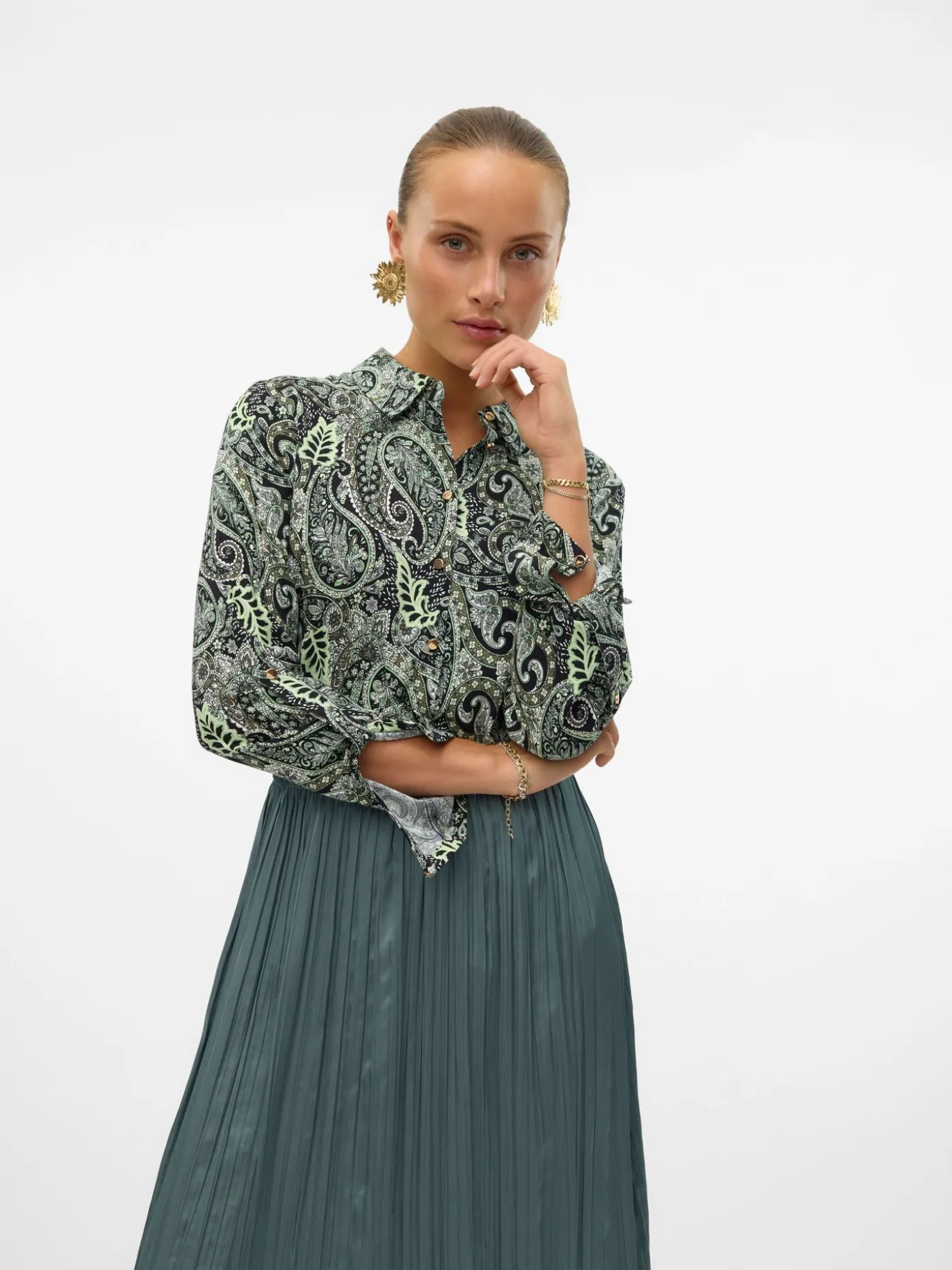 VMMABLE L/S SHIRT WVN BTQ