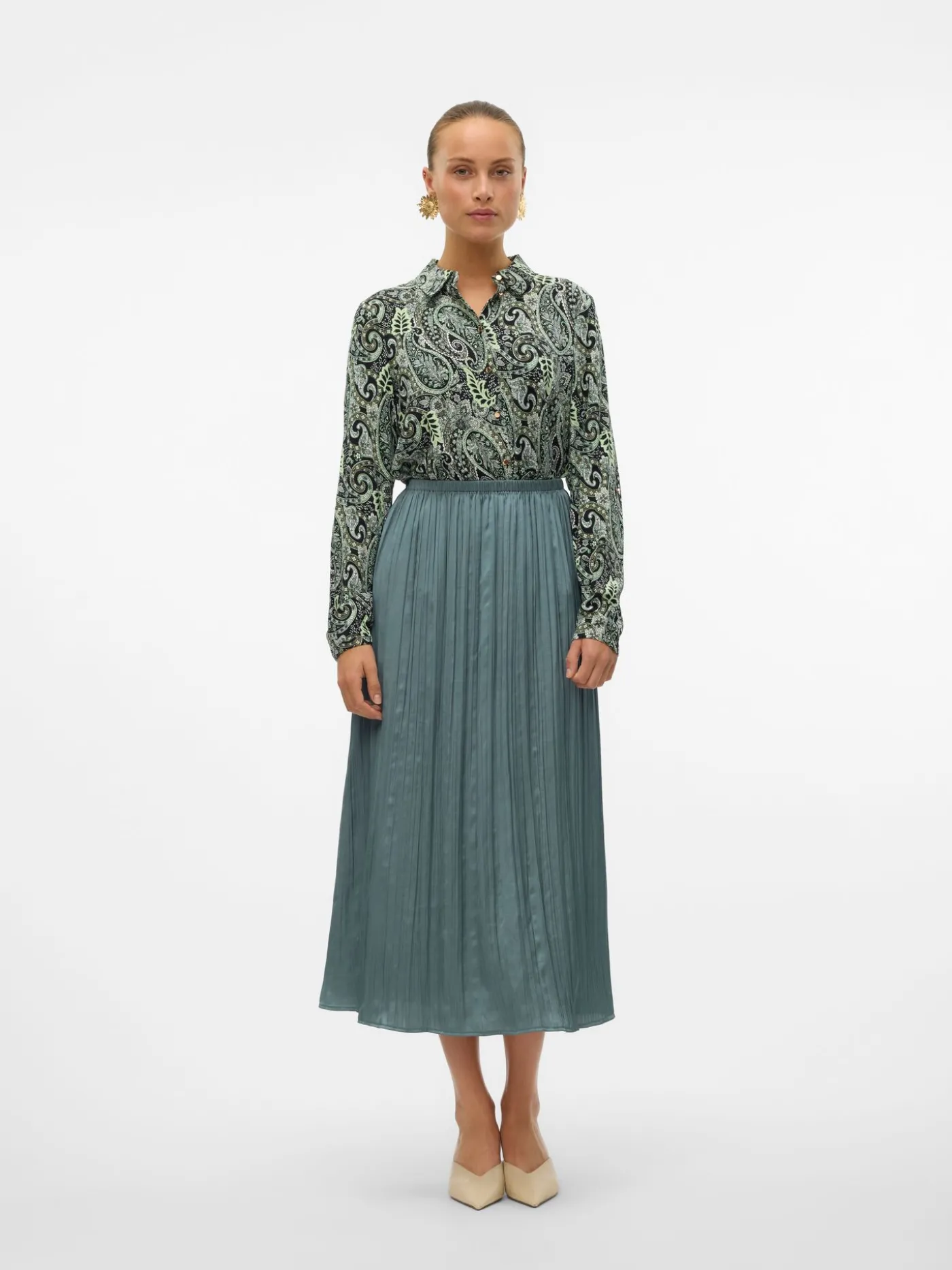 VMMABLE L/S SHIRT WVN BTQ