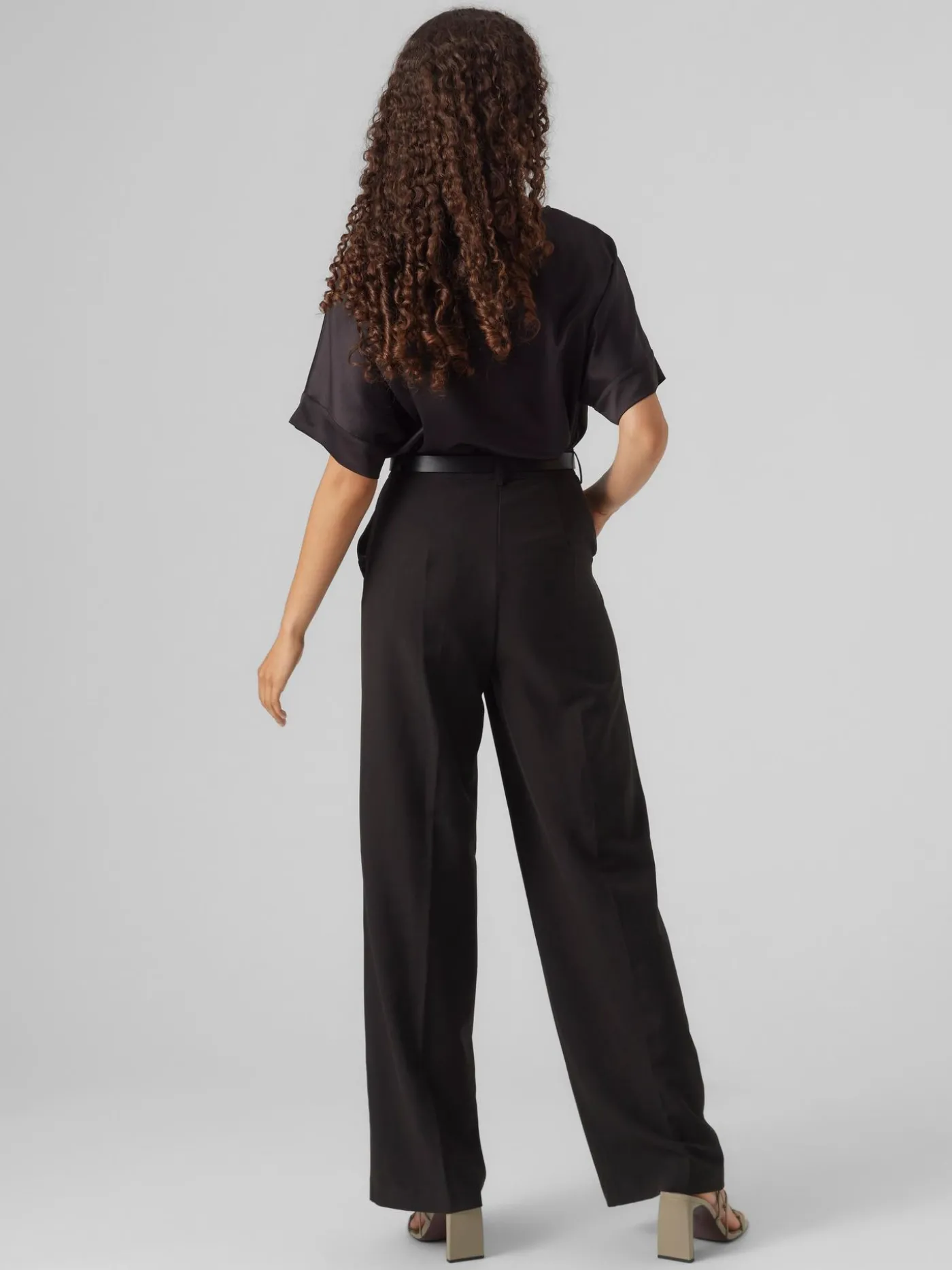 VMMERLE 2/4 O-NECK TOP WVN GA NOOS