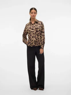 VMMERLE LS LOOSE SHIRT WVN GA