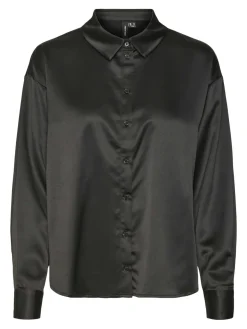 VMMERLE LS LOOSE SHIRT WVN GA