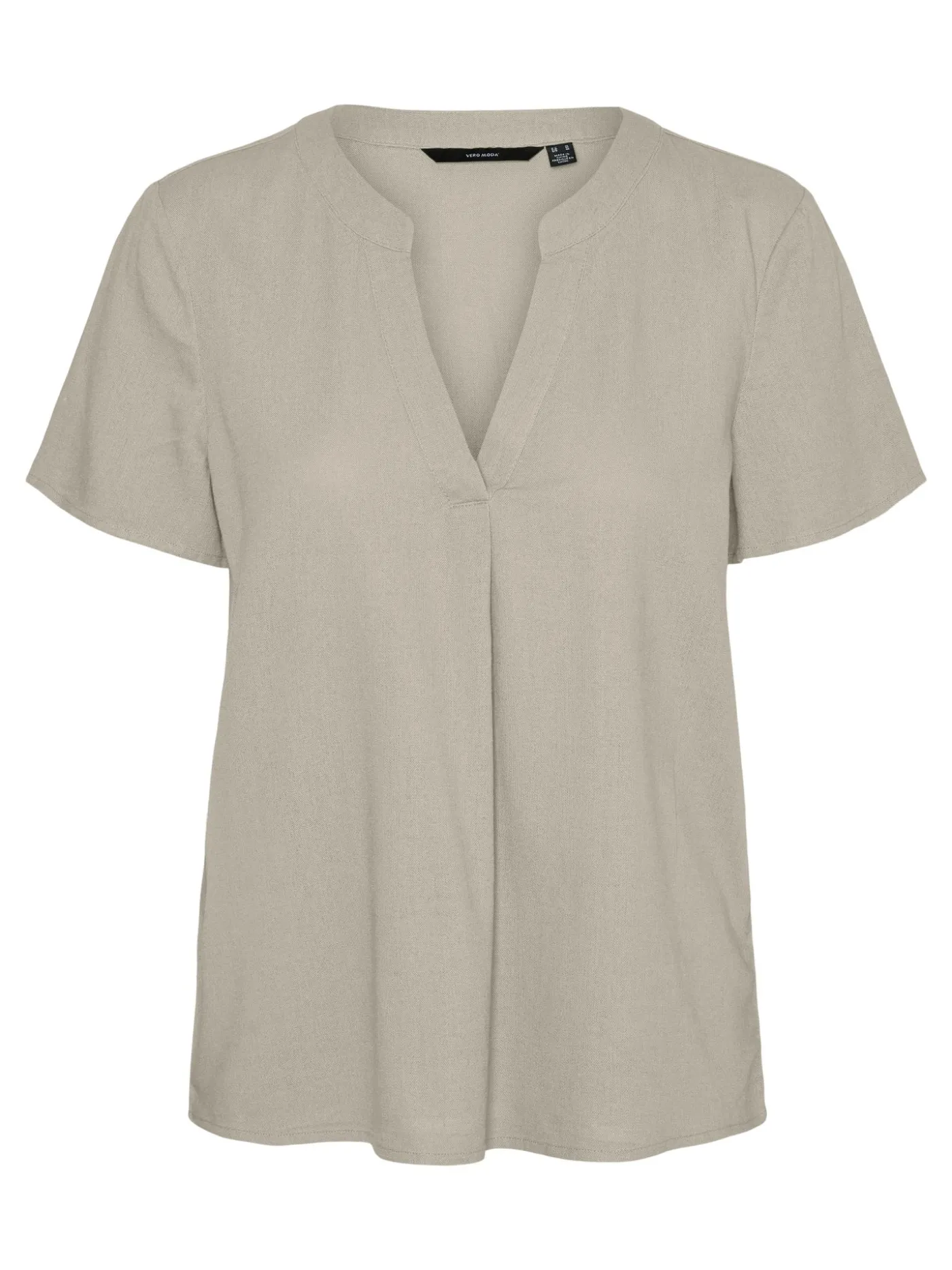 VMMYMILO SS V-NECK TOP WVN GA