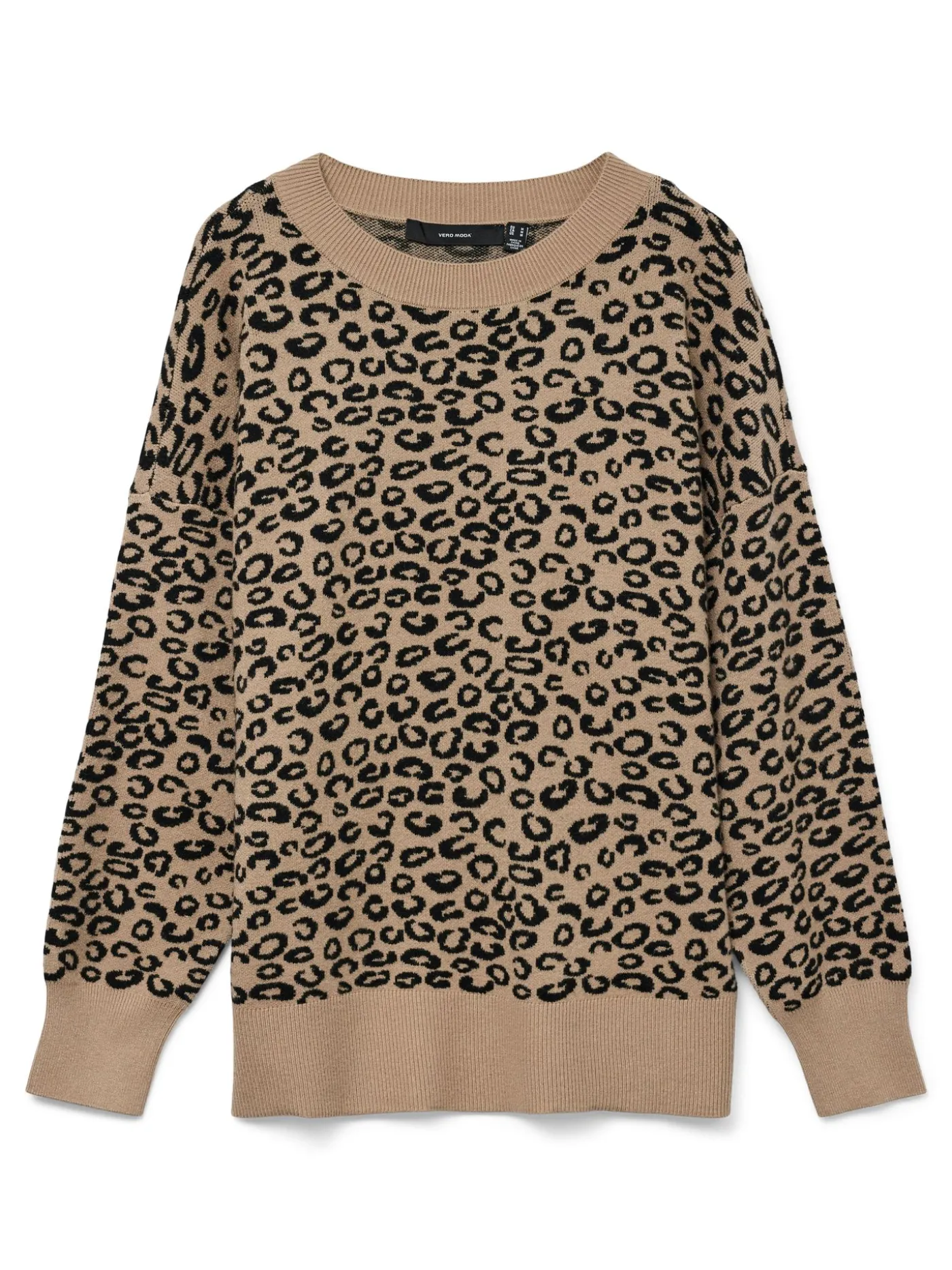 VMNANCY LS O-NECK LONG PULLOVER BOO