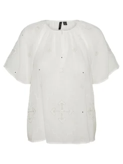 VMNERA SS WIDE EMB TOP WVN GA