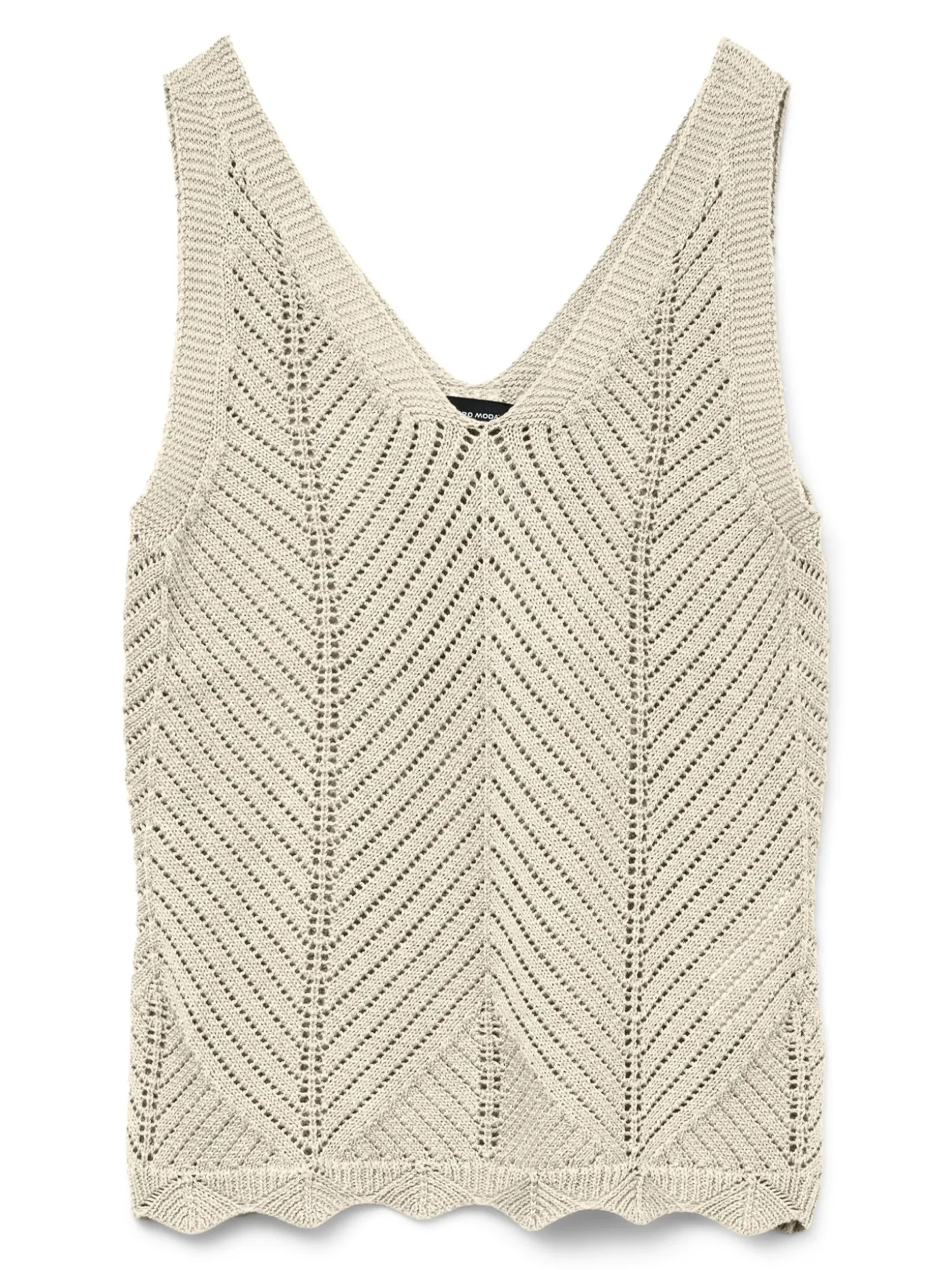 VMNOEL SL V-NECK TOP FR