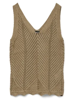 VMNOEL SL V-NECK TOP FR