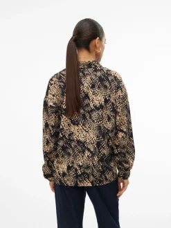 VMOFREYA L/S SHIRT WVN BTQ GA