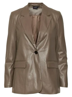 VMOLYMPIA LS SINGLE LOOSE PL BLAZER - Bungee Cord