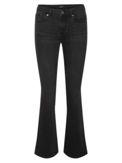 VMPEACHY MR FLARED J VI1100 - Black Denim