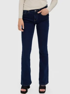 VMPEACHY MR FLARED J VI3262 - Dark Blue Denim