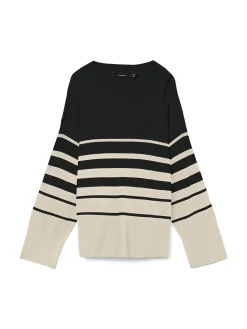 VMSABA LS O-NECK STRIPE PULLOVER GA