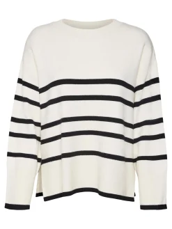 VMSABA LS O-NECK STRIPE PULLOVER GA