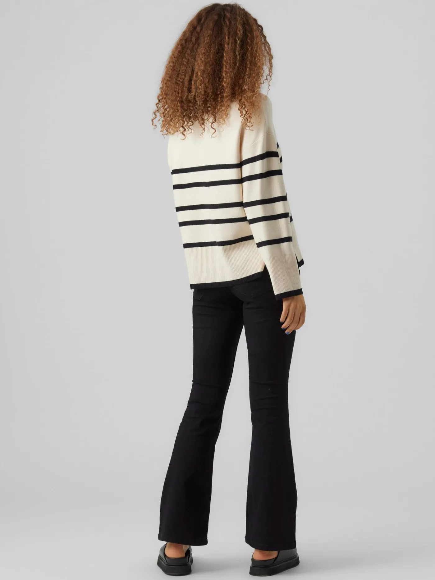 VMSABA LS O-NECK STRIPE PULLOVER GA