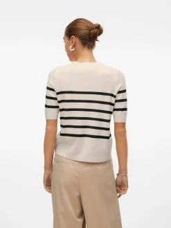 VMSABA PLAIN SS O-NECK PULLOVER GA