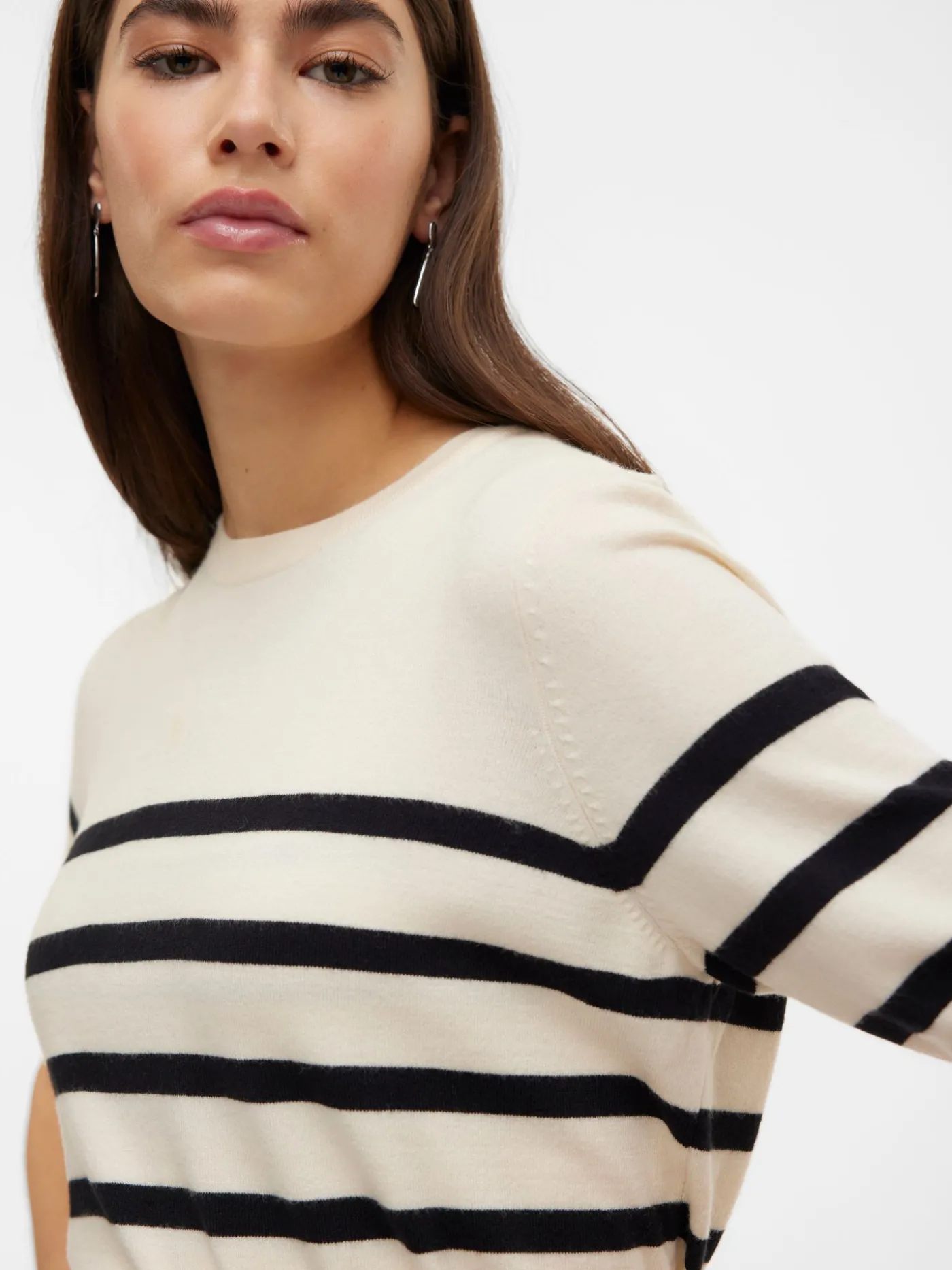 VMSABA PLAIN SS O-NECK PULLOVER GA