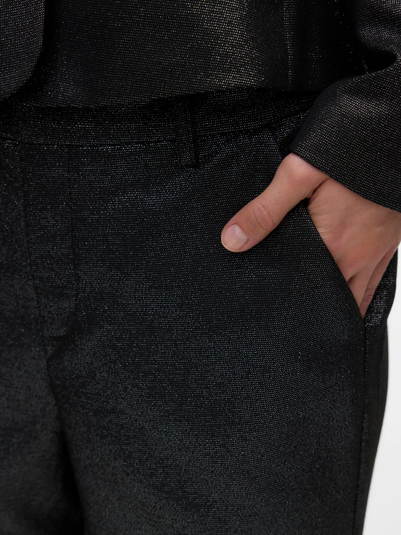 VMSAFINA MW STRAIGHT SHINY PANT