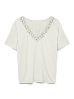 VMSAVANNAH LACE 2-WAY SS TOP JRS