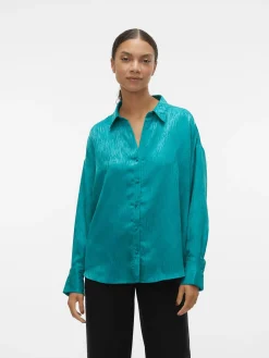 VMSINA LS LOOSE SHIRT WVN GA PA