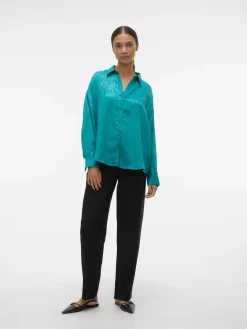 VMSINA LS LOOSE SHIRT WVN GA PA