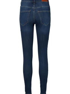 VMSOPHIA HW SKINNY JEANS MD BL NOOS - Medium Blue
