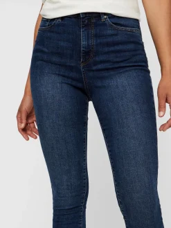VMSOPHIA HW SKINNY JEANS MD BL NOOS - Medium Blue