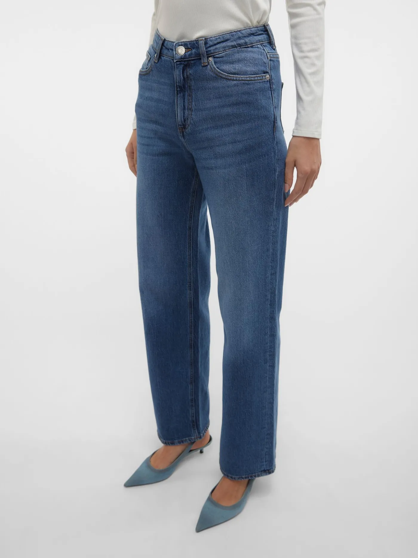 VMTESSA HR WIDE JEANS RA380 GA NOOS