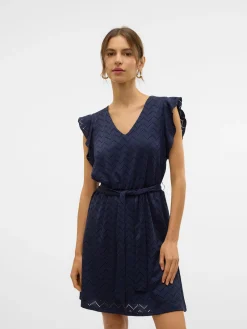 VMTHAS SL SHORT V-NECK DRESS JRS GA