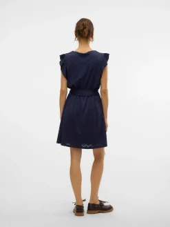 VMTHAS SL SHORT V-NECK DRESS JRS GA
