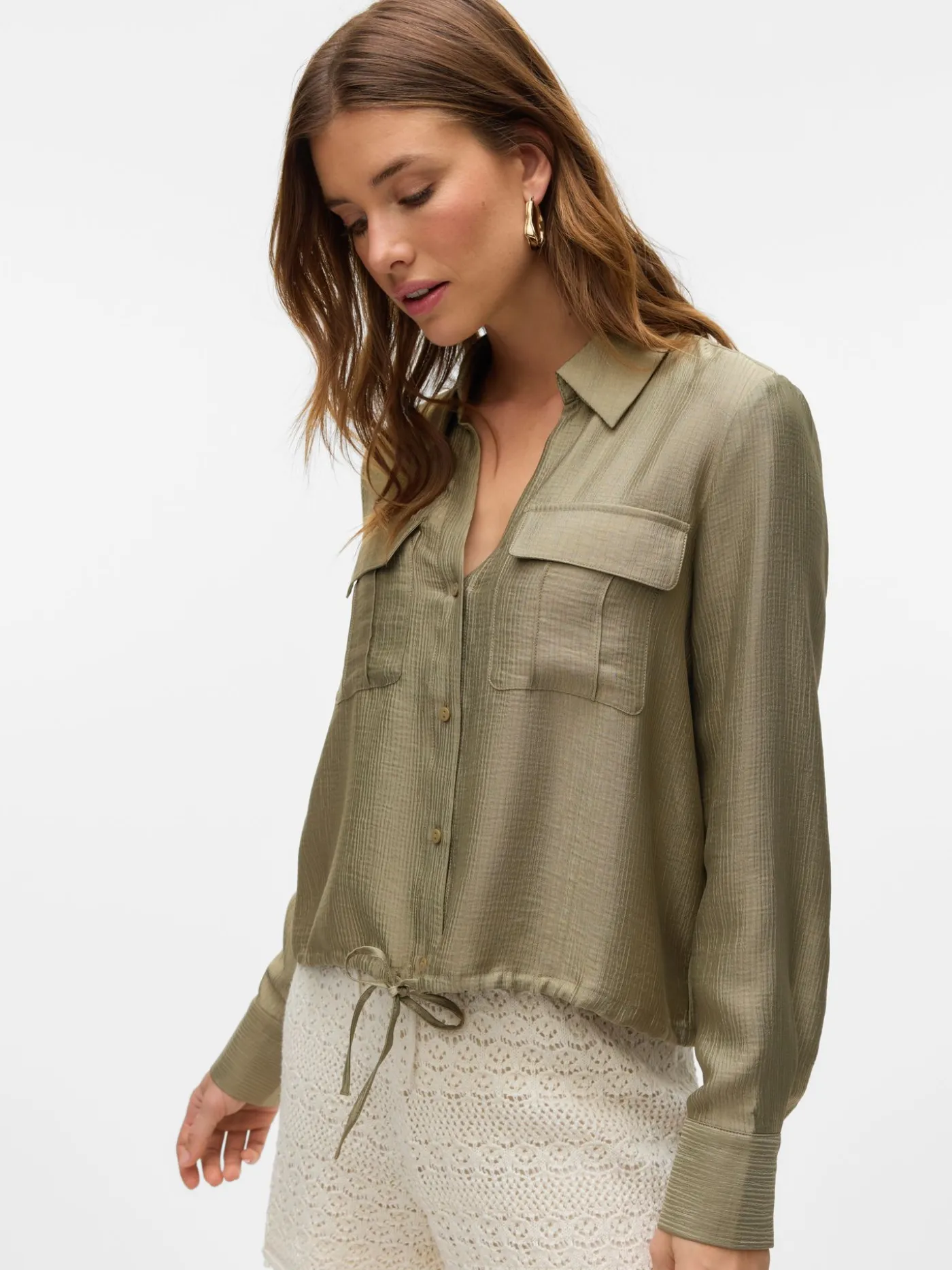 VMTOMA LS TIE SHIRT WVN