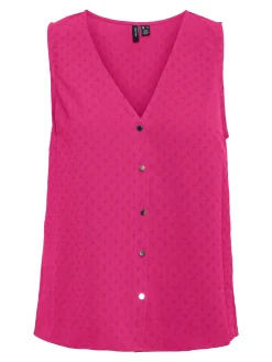 VMULLA SL V-NECK TOP BTQ GA