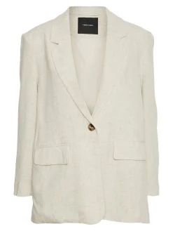 VMVERA LS LINEN BLAZER NOOS