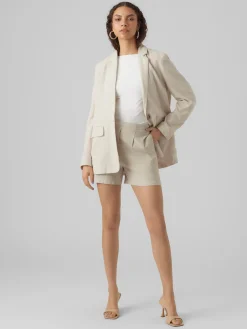 VMVERA LS LINEN BLAZER NOOS