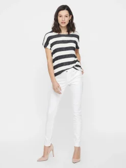 VMWIDE STRIPE SL TOP GA JRS NOOS
