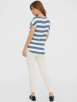 VMWIDE STRIPE SL TOP GA JRS NOOS