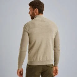 Zip jacket cotton double face