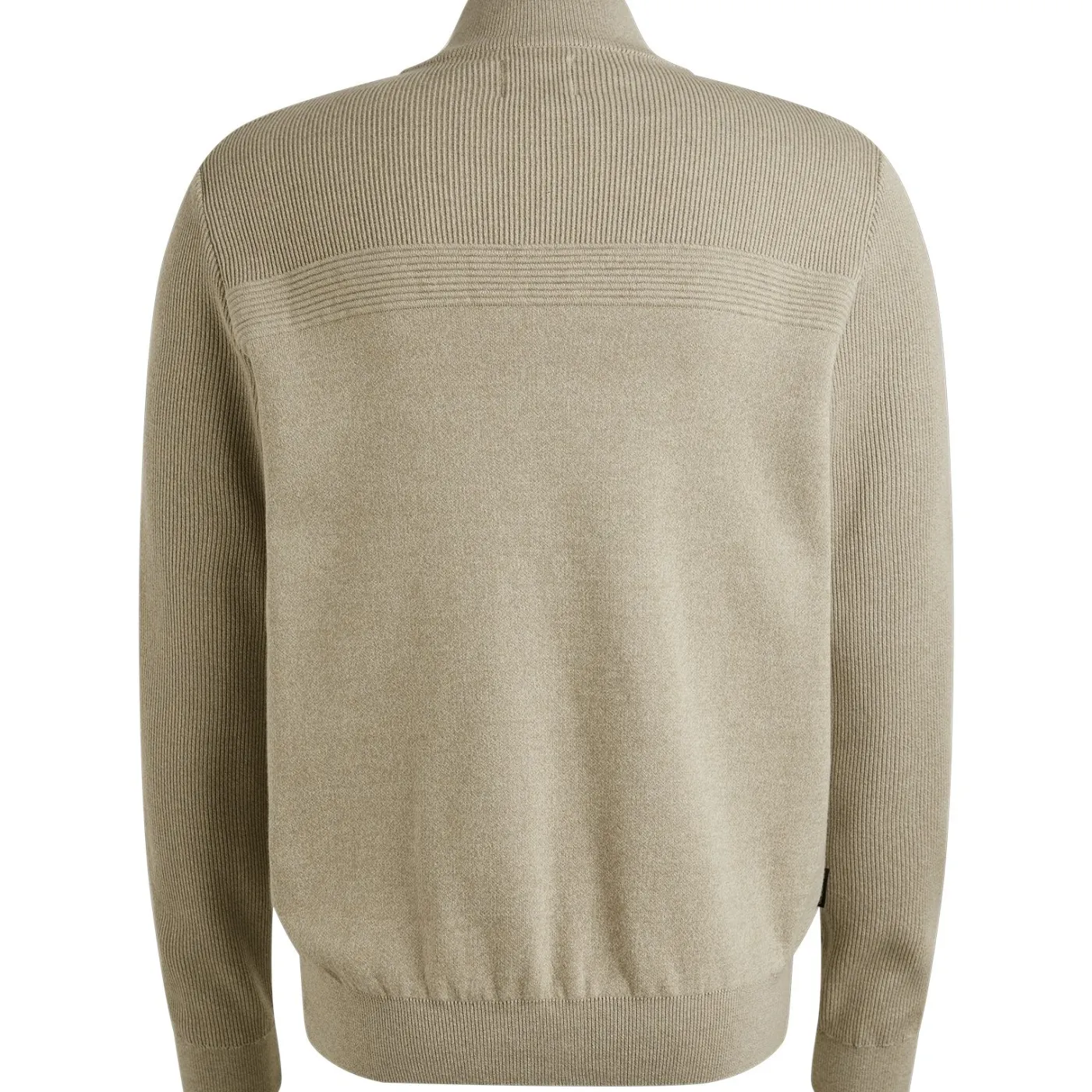 Zip jacket cotton double face