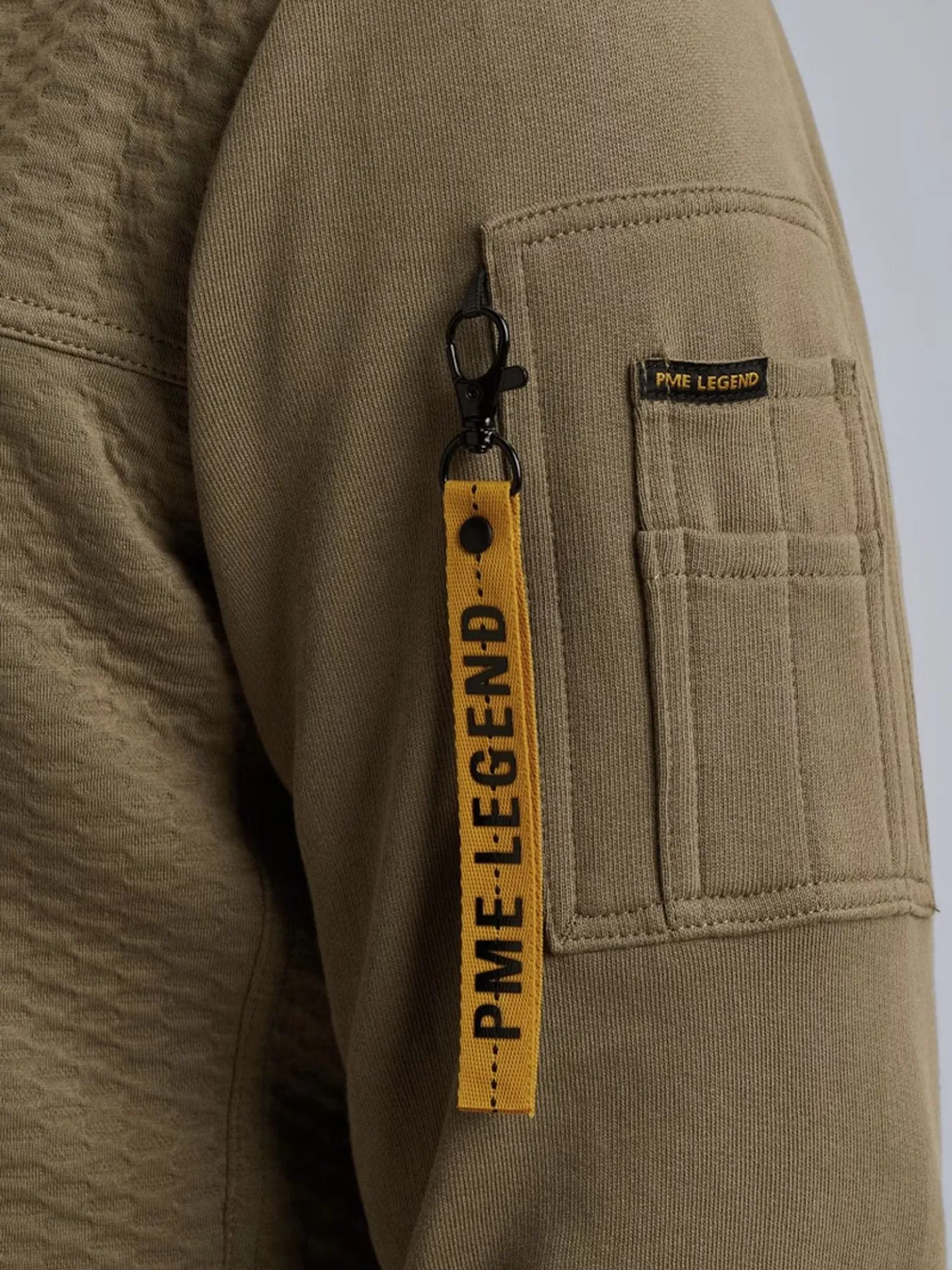 Zip jacket jacquard interlock swea