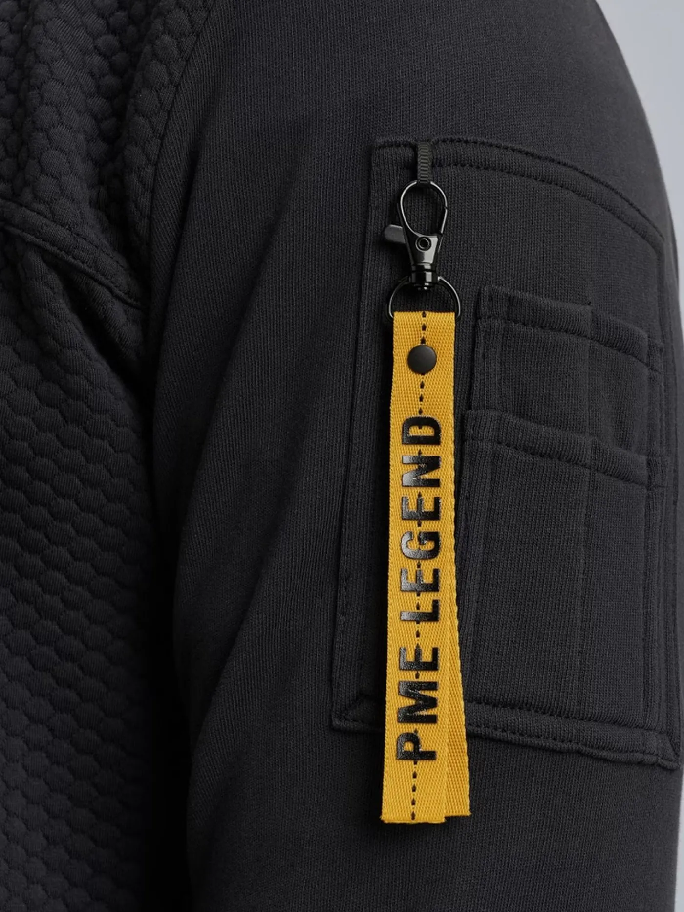 Zip jacket jacquard interlock swea